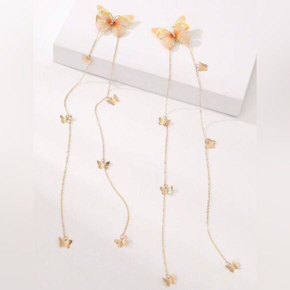 Butterfly hair clip M1168 - Picture 1 of 6